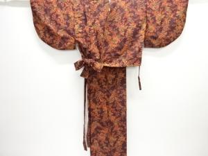 花模様二部式小紋着物